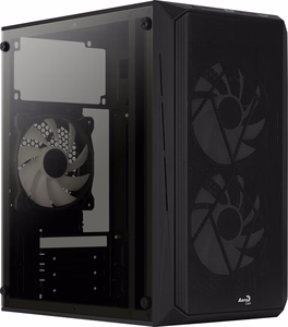 Aerocool CS107V2 kompiuterio korpusas „Mini Tower“ Juoda