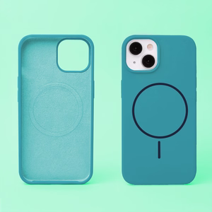 Silicone Thin Mag dėklas iPhone 16 6,1" turkio