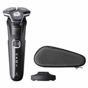 Philips SHAVER Series 5000 S5898/35 skustuvas vyrams Rotorinis skustuvas Apkarpymo mašinėlė Juoda