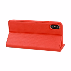 Smart Book magnetinis dėklas telefonui XIAOMI REDMI NOTE 13 PRO PLUS 5G raudonas