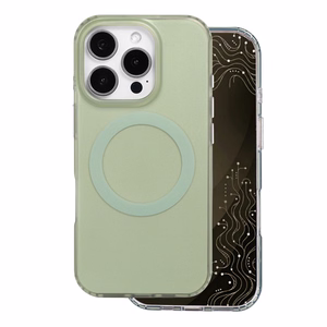 Tecto Shield Mistiq Mag dėklas, skirtas iPhone 16 Pro 6,3", alyvuogių spalvos