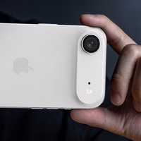 Benks grūdintas stiklas Glass Warrior Lens Protector kamerai iPhone 17 (2 lęšiai) sidabrinis