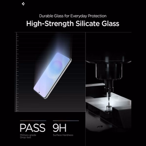 Grūdintas stiklas Spigen Glas.tr "EZ Fit PRO" 2-PACK Galaxy A57 5G Skaidrus