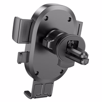 Automobilinis telefono laikiklis Borofone BH92 (air vent) juodas