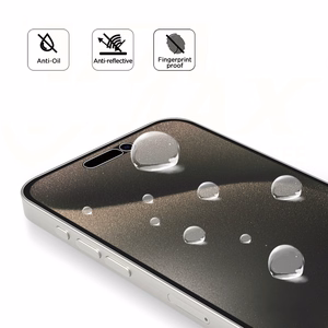 Vmax grūdintas stiklas 0.33mm skaidrus stiklas iPhone 12 / 12 Pro 6,1" matinis