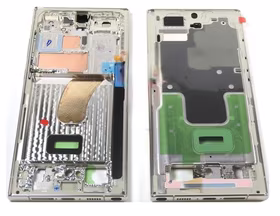 Vidinis korpusas Samsung S918 S23 Ultra Cream originalus (service pack)