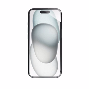 Forcell Lankstus Nano stiklas 5D skirtas iPhone 15 juodas