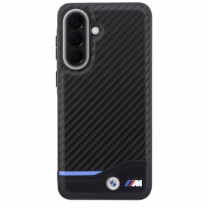 BMW dėklas Samsung A57 (PU Carbon) juodas