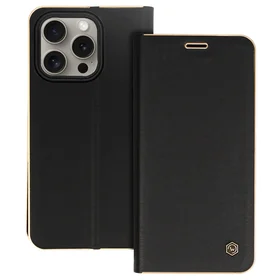 Wonder rėmelio dėklas Iphone 15 Pro Max juodas