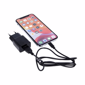 "Maxlife MXTC-01" įkroviklis 1x USB 1A juodas + microUSB laidas