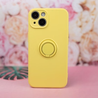 "Xiaomi Redmi Note 13 Pro 5G (global)" pirštų laikiklio dėklas, skirtas "Xiaomi Redmi Note 13 Pro 5G (global) yellow