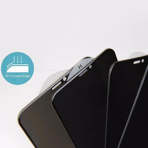 Privatumo apsauginis stiklas juodas IPHONE 17