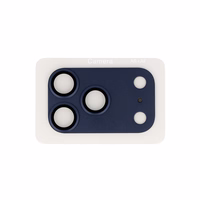 Tempered stiklas Tel Protect 95% AR+AF Full Metal kameros apsauga on camera for Iphone 17 Pro mėlynas (camera island)