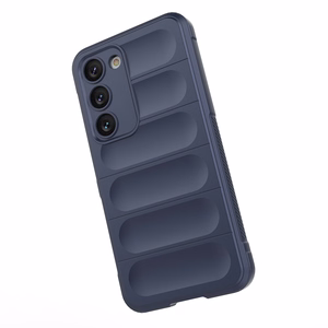 Magic Shield dėklas Samsung Galaxy S23+ lankstus šarvuotas dangtelis mėlynas