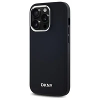 DKNY Paprastas logotipas Magnetinis dėklas telefonui iPhone 14 Pro - juodas