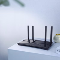 TP-Link Archer AX23 belaidis maršrutizatorius Gigabitinis eternetas Dviguba juosta (2,4 GHz / 5 GHz) Juoda