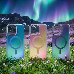 Tecto Shield Aurora dėklas skirtas iPhone 15 Pro Max 6,7" rožinis