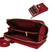 Megztas krepšys telefonui GCW17 raudonas