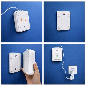 Qoltec 52654 2in1 gamtinių dujų ir anglies monoksido (CO) nuotėkio detektorius | CH4 | CO | NG | Tuya | Wi-Fi | 85dB signalizacija | LED