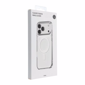 Case for iPhone 16e (SE4 2025) / 17e Clear Fusion Mag Cover compatible with MagSafe white