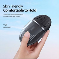 Dux Ducis "CM" belaidė Bluetooth pelė balta / skaidri