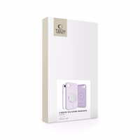 Tech-Protect Skystas silikoninis Magnetinis iPhone 16e dėklas - violetinė
