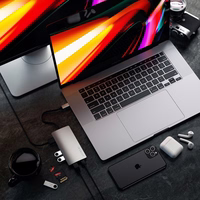 SATECHI adapter HUB 7in1 Type C ST-TCMA2S sidabrinis