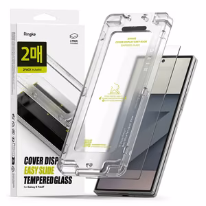 Ringke Cover Display Easy Slide grūdintas stiklas 2 vnt. Samsung Galaxy Z Fold 7 - permatomas