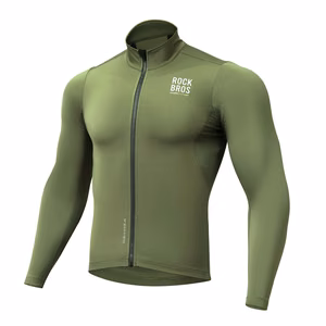 Rockbros TLWT001 ROAD TO SKY windproof insulated cycling jersey M - green
