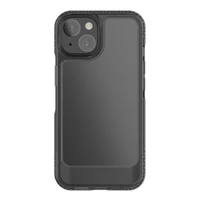 Ugly Rubber UMODEL dėklas telefonui iPhone 15 Plus 6,7" skaidrus juodas