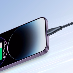 Joyroom Surpass Series A11 Lightning / USB-C 20W 0.25 m kabelis - juodas