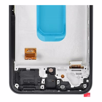 LCD ekranas SAMSUNG A34 HARD OLED su rėmeliu