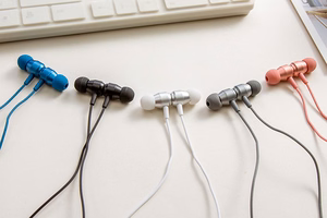 GJBY ausinės (f) - Bluetooth CA-112 mėlynos