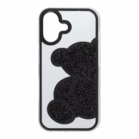 TEDDY BEAR dėklas telefonui IPHONE 17 juodas