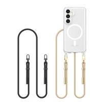 Tech-Protect FlexAir Chain MagSafe dėklas telefonui Samsung Galaxy S25 - juodas smėlinis