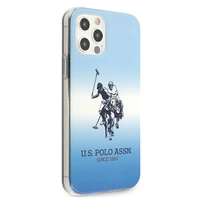 US Polo USHCP12MPCDGBL iPhone 12/12 Pro 6,1" dėklas telefonui - mėlynas Gradient Collection