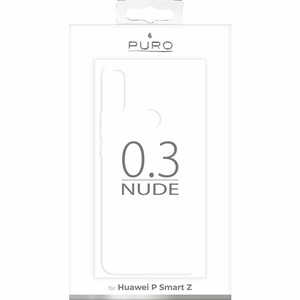 Puro 0.3 Nude dėklas, skirtas Huawei P Smart Z, skaidrus