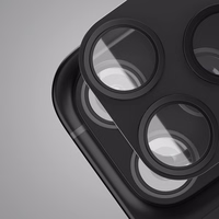 Etteri full camera lens guard for iPhone 17 Pro Max juodas