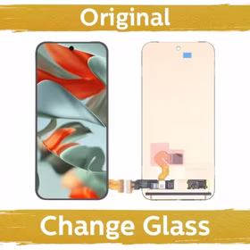 LCD ekranas suderinamas su Google Pixel 9 Pro XL juodas (Atnaujintas: Kinija) + SU pirštų atspaudu