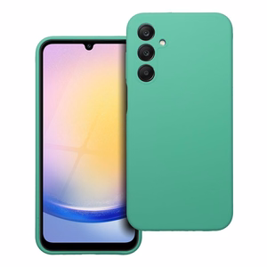 Silikoninis 2mm dėklas telefonui SAMSUNG A25 5G mėtų