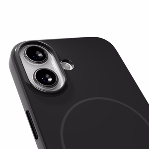 Puro Pulse iPhone 17 apsauginis dėklas polikarbonatas - juodas