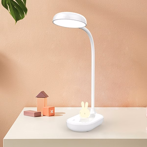 Desk LED Lempa 4,5W with bunny light PURE FLB-30 ASTRID baltas Forever Light