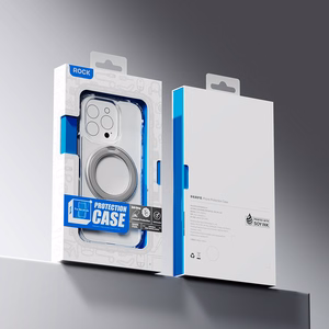 Rock Rotating Stand Crystal Series Magnetinis Iphone 16 juodas