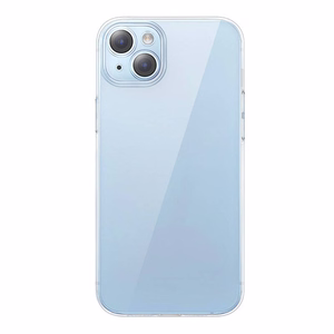 Baseus Crystal Series dėklas telefonui iPhone 14 Plus + apsauginis stiklas