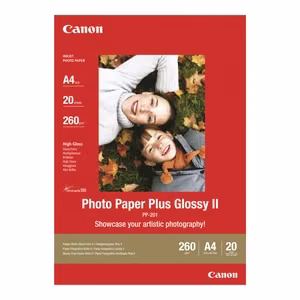 Canon PP-201 blizgus fotopopierius, 5x7 in, 20 lapai