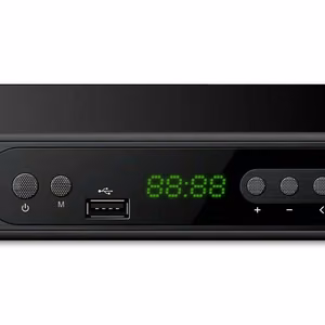 Esperanza EV106P – DVB-T2 H.265/HEVC skaitmeninės antžeminės televizijos imtuvas, juodas