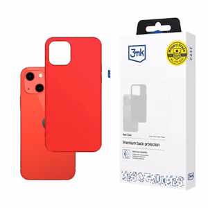 Apple iPhone 13 - 3mk Matt Case braškių spalvos dėklas