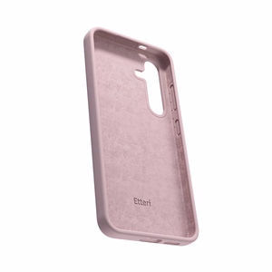 Etteri Silikoninis Mag dėklas for Samsung Galaxy S25 Edge šviesiai rožinis