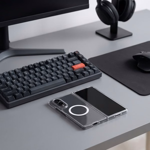 Tech-Protect FlexAir Hybrid MagSafe dėklas Samsung Galaxy Z Fold 8, skaidrus