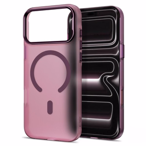 Tech-Protect MagZero MagSafe dėklas iPhone 17 Pro / 18 Pro – matinis bordo